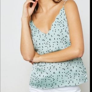 TopShop Polka Dot Camisole Size 8